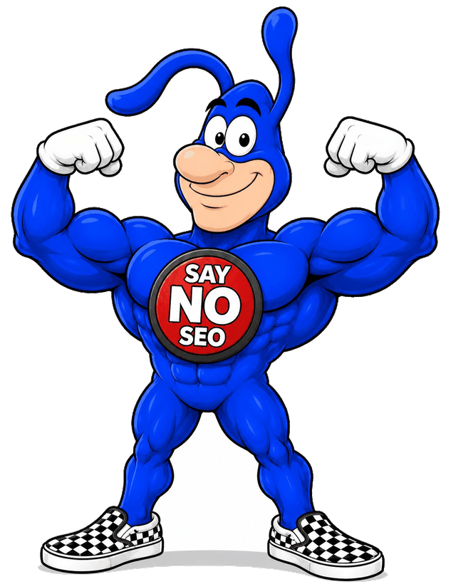 SAY NO SEO Mascot